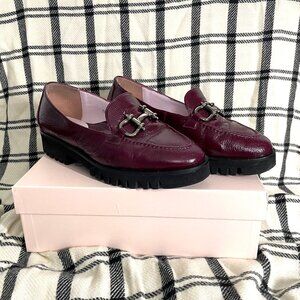 Sole Bliss | Terri Burgundy Loafer | Size 38.5